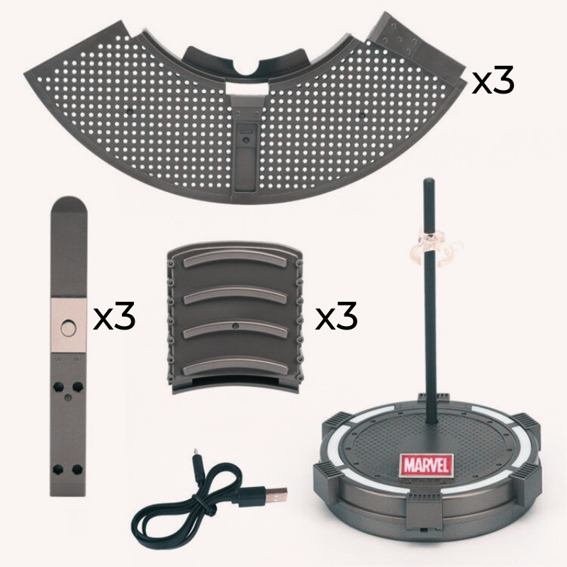 Khung trưng mô hình Iron Man tỉ lệ 1:10 size M ZDToys