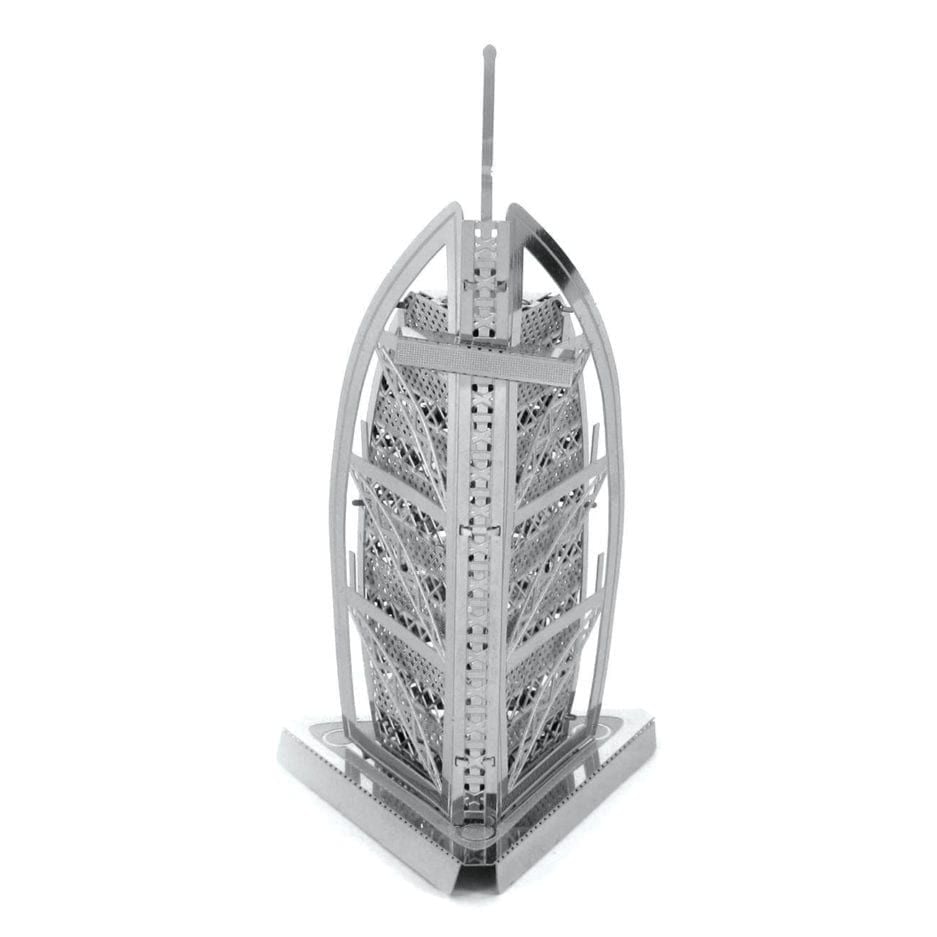 Mô hình kim loại lắp ráp 3D Burj Al Arab (Silver) – Metal Works MP016