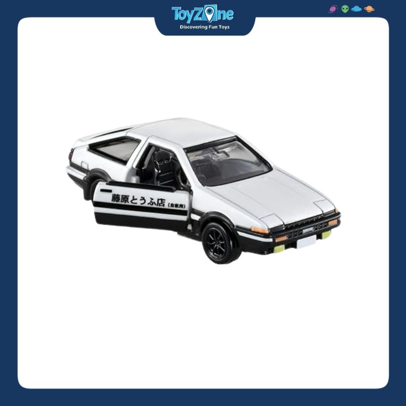 Mô hình xe Intial D Toyota AE86 Trueno Fujiwara Takumi TOMICA PREMIUM UNLIMITED 01