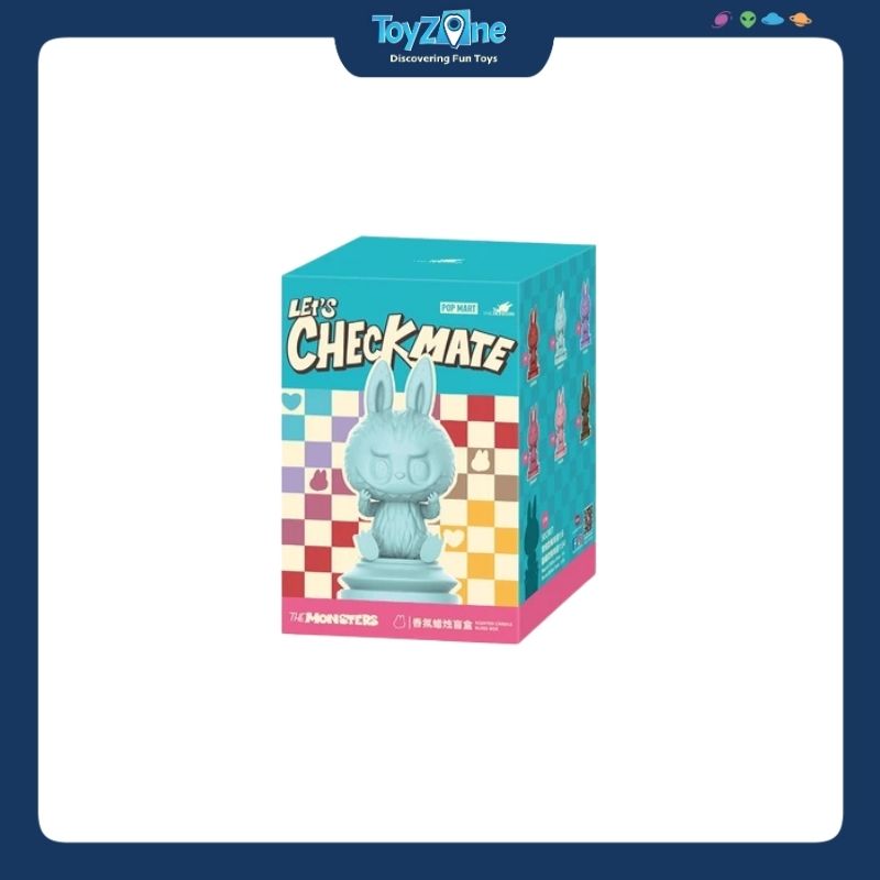 Mô hình Blind box Nến thơm Labubu The Monsters Let's Checkmate Scented Candle Series POP MART