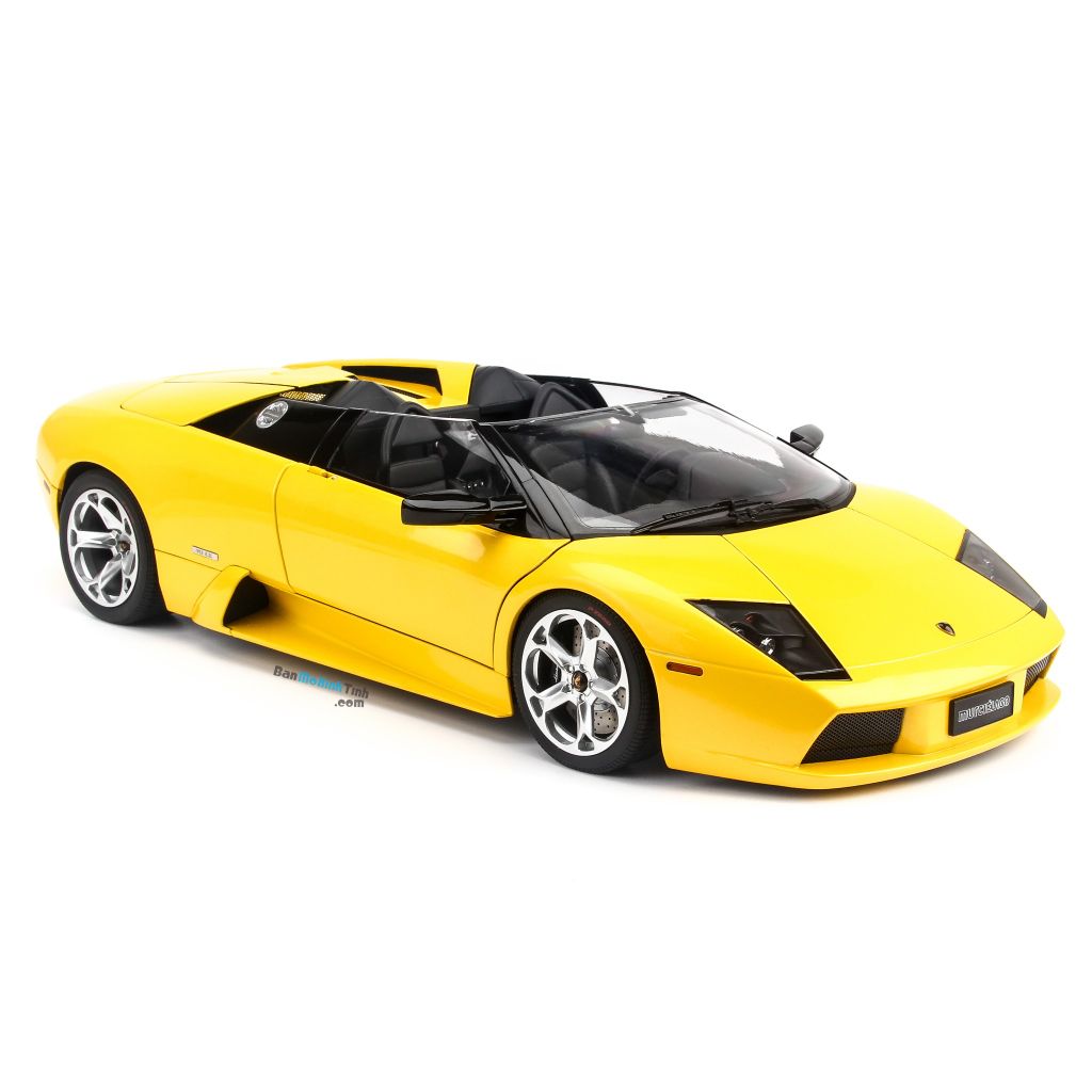 Mô hình siêu xe Lamborghini Murcielago Roadster Yellow 1:12 Autoart tốt nhất việt nam (1)