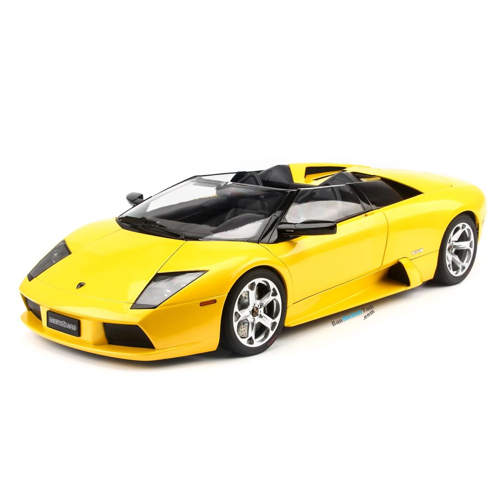 Mô hình siêu xe Lamborghini Murcielago Roadster Yellow 1:12 Autoart tốt nhất việt nam (2)