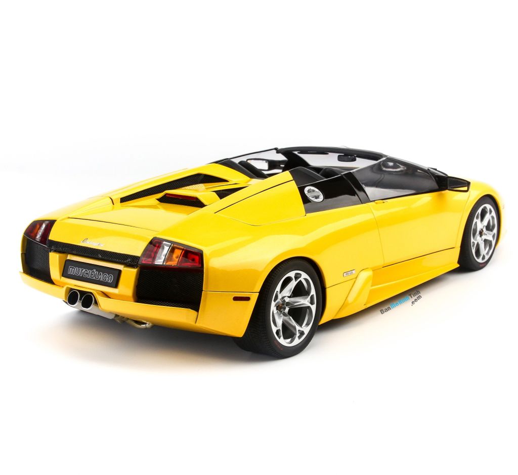 Mô hình siêu xe Lamborghini Murcielago Roadster Yellow 1:12 Autoart tốt nhất việt nam (6)