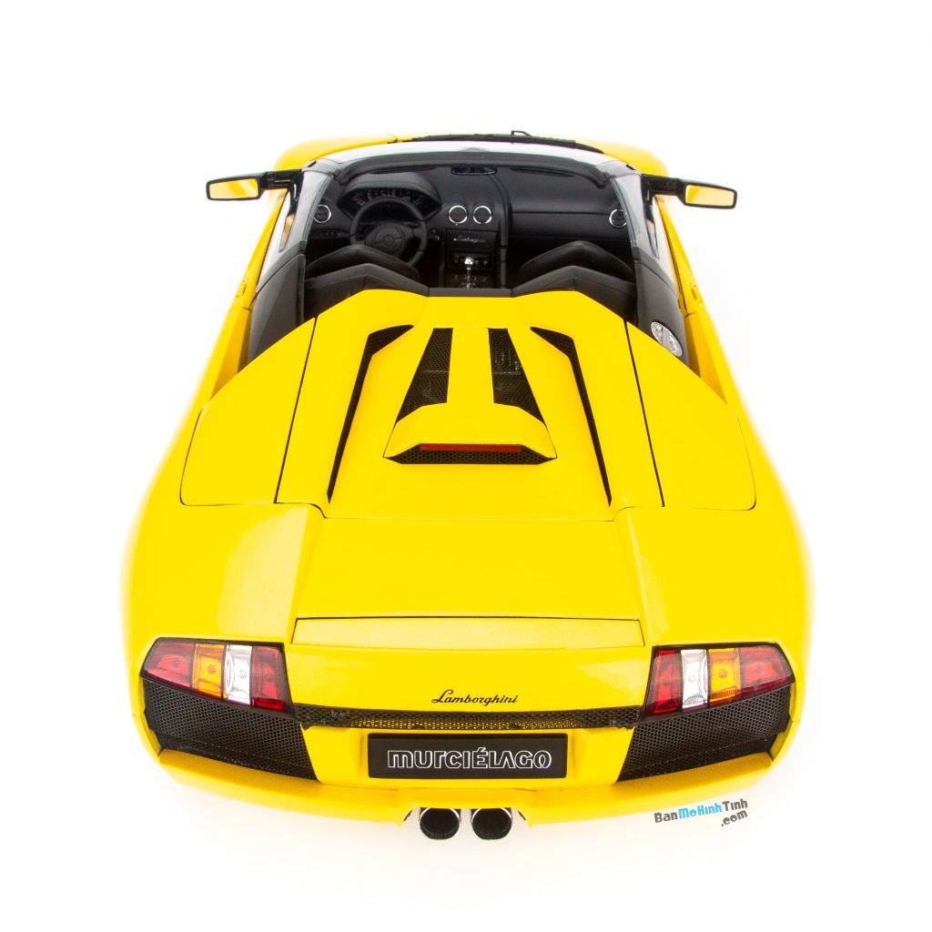 Mô hình siêu xe Lamborghini Murcielago Roadster Yellow 1:12 Autoart tốt nhất việt nam (8)