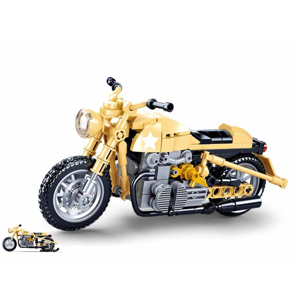 Đồ chơi lắp ráp mô hình Moto ModelBricks SLUBAN