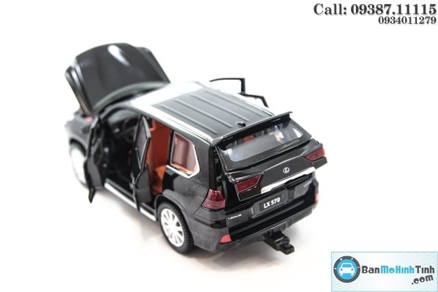 Mô hình xe Lexus LX570 1:32 Jackiekim