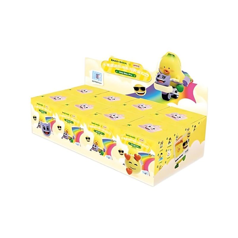Mô hình đồ chơi Blind box Bana x Bana Emoji Playground Micro Box Pro Series MOETCH