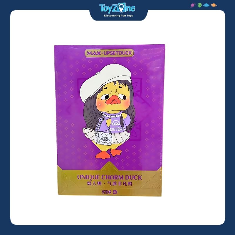 Mô hình Blind box Gấu Bông Max Upset Duck Unique Charm Duck 400% RONGCREATOR