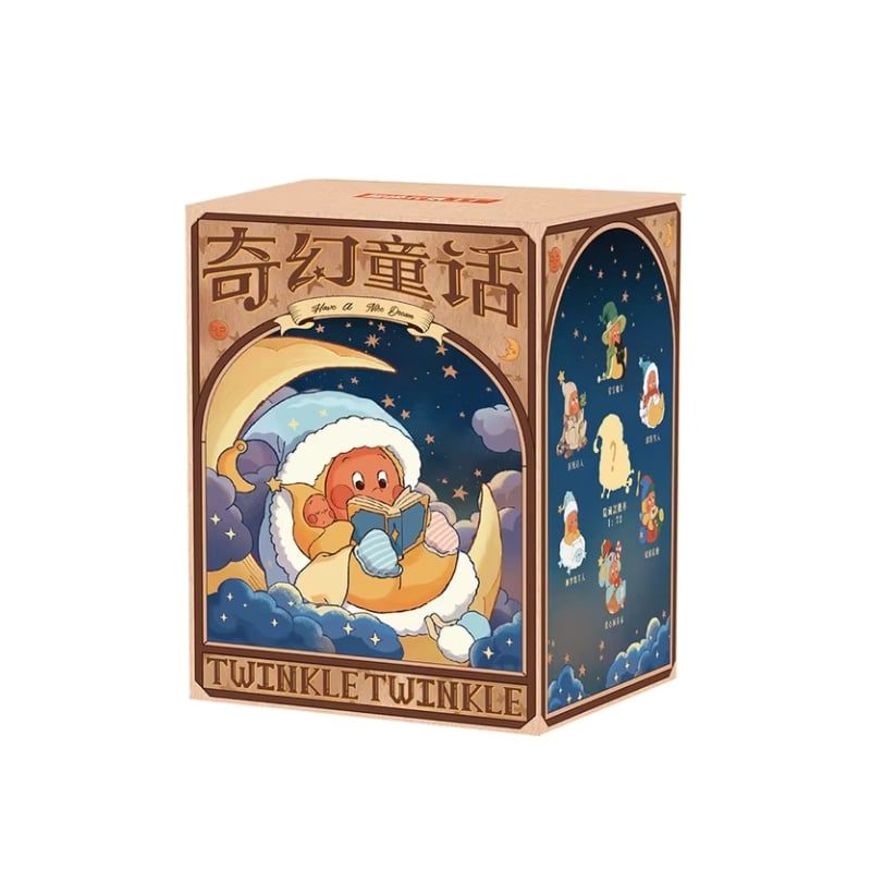 Mô hình đồ chơi Blind box Gấu bông Twinkle Twinkle Fantasy Fairy Tale Series Plush ( Truyện Cổ Tích Huyền Bí )