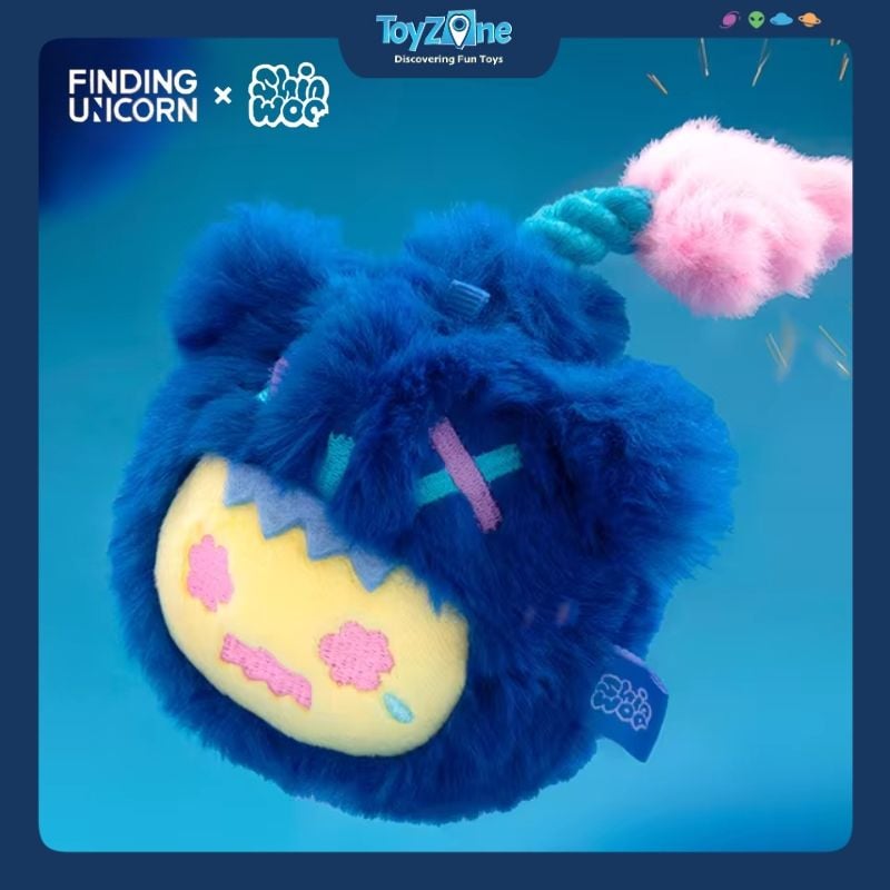 Mô hình Blind box Móc khóa Gấu bông ShinWoo Baddy Bear Town ( Thị Trấn Gấu Hắc Ám ) FINDING UNICORN