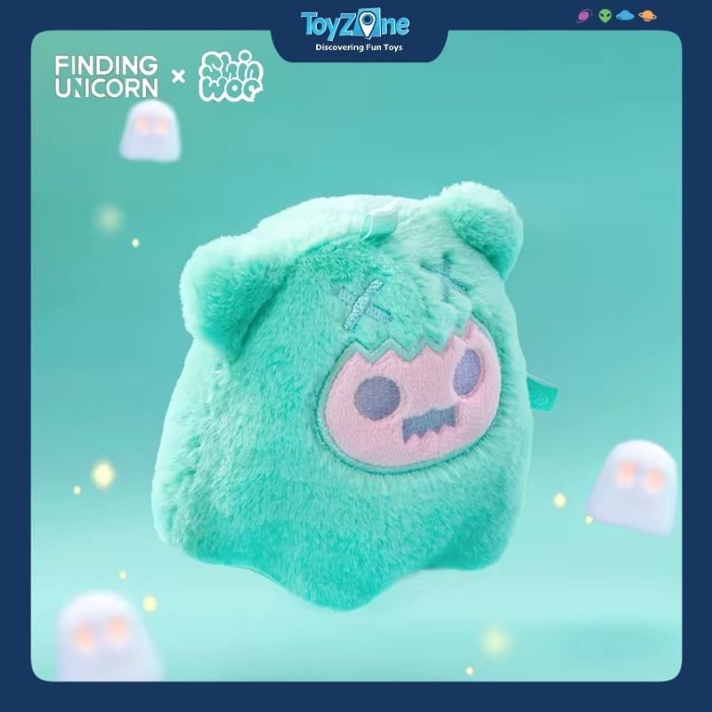 Mô hình Blind box Móc khóa Gấu bông ShinWoo Baddy Bear Town ( Thị Trấn Gấu Hắc Ám ) FINDING UNICORN