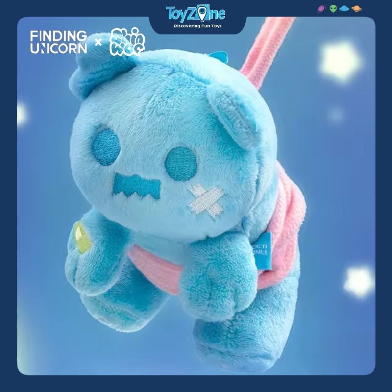 Mô hình Blind box Móc khóa Gấu bông ShinWoo Baddy Bear Town ( Thị Trấn Gấu Hắc Ám ) FINDING UNICORN