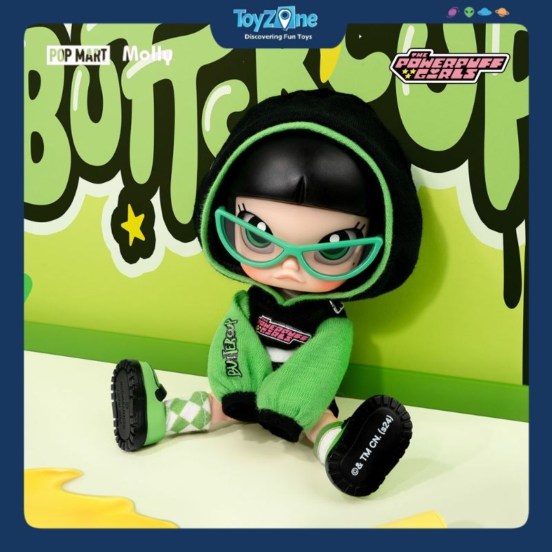 Mô hình đồ chơi Blind box Molly x The Powerpuff Girls Series Action Figure POP MART