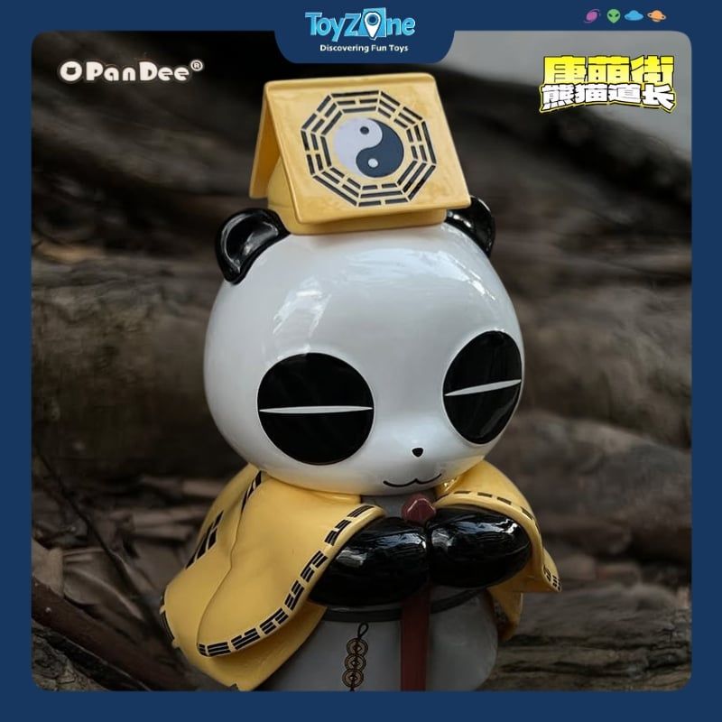 Mô hình đồ chơi Opandee Zombie Party Panda Taoist ( Đạo Sĩ ) Limited Edition OPANDEE