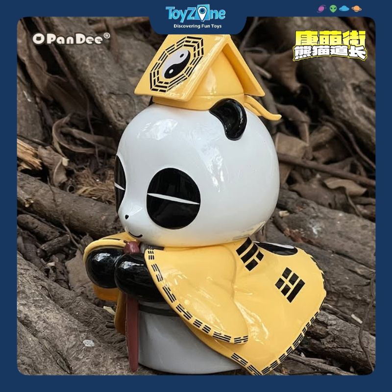 Mô hình đồ chơi Opandee Zombie Party Panda Taoist ( Đạo Sĩ ) Limited Edition OPANDEE
