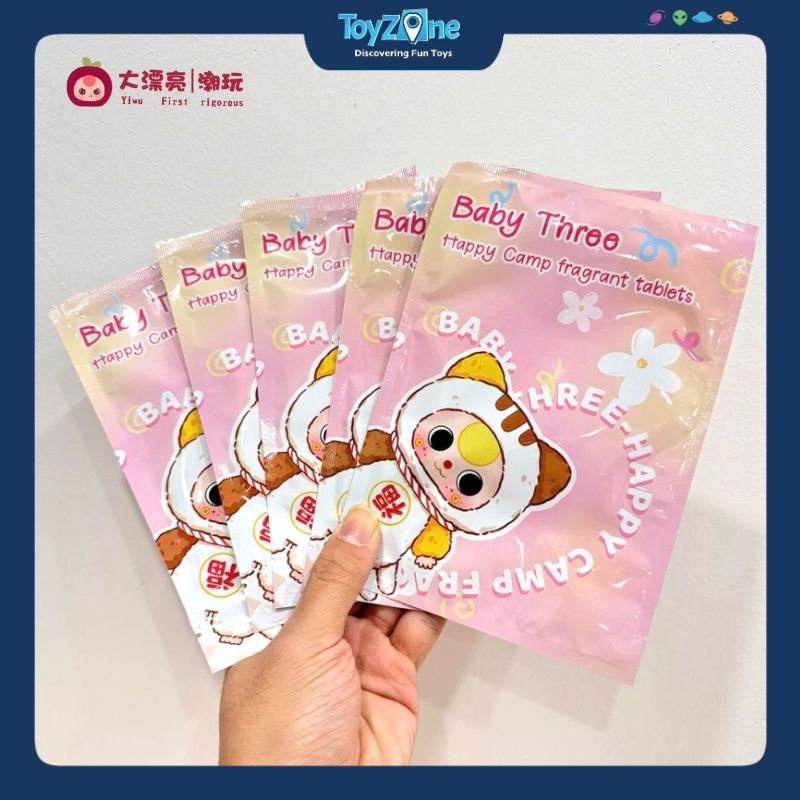 Blind box Túi thơm Baby Three Happy Camp Fragrant Tablets CUREPLANETA