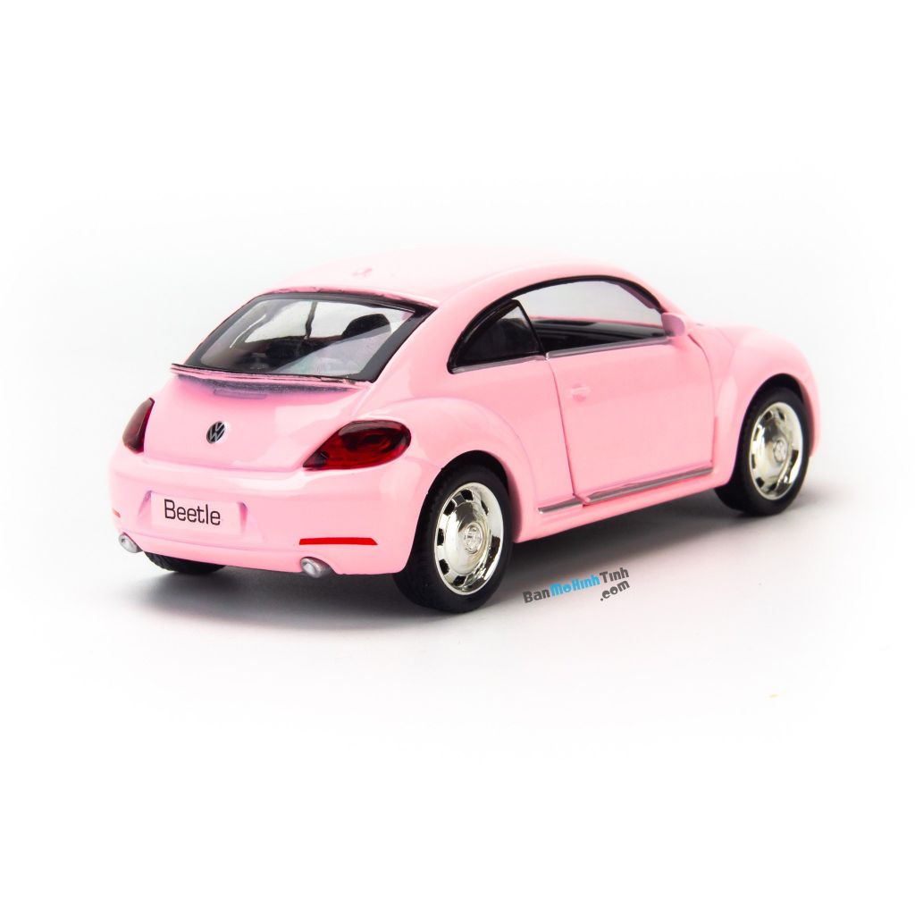 Mô hình xe Volkswagen Beetle 2012 1:36 UNI Pink (3)