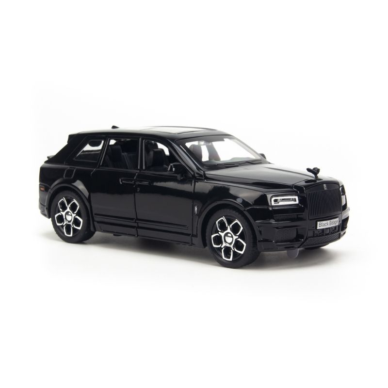 Mô hình xe Rolls Royce Cullinan Black Badge 1:32 Alloy Car Model