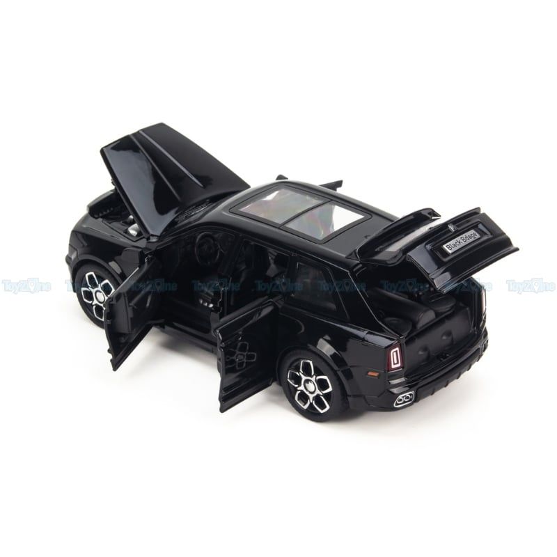 Mô hình xe Rolls Royce Cullinan Black Badge 1:32 Alloy Car Model