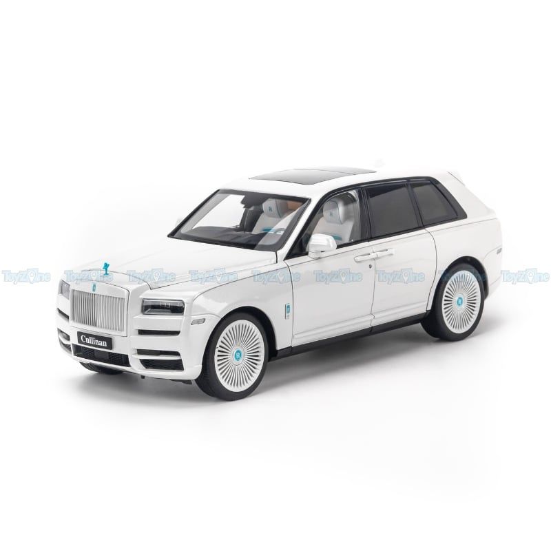 Mô hình xe Rolls Royce Cullinan Black Badge 1:18 Kengfai