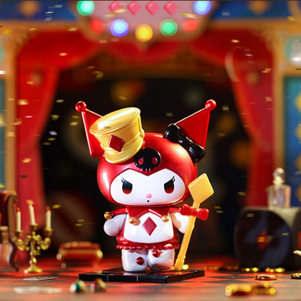 Mô hình đồ chơi Blind box Sanrio Kuromi Poker Kingdom (Vương Quốc Bài Poke) TOP TOY