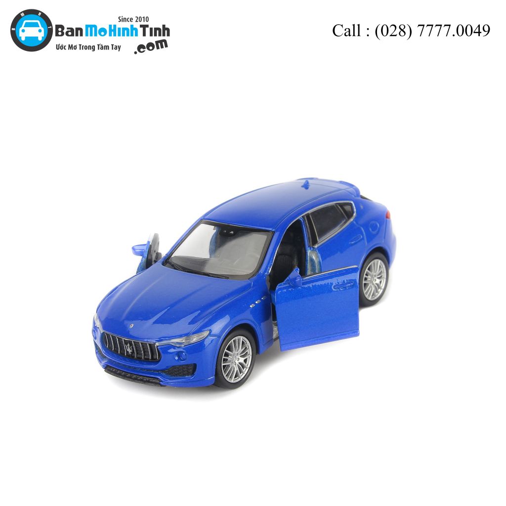 Mô hình xe Maserati Levante Blue 1:36 Welly- 43739