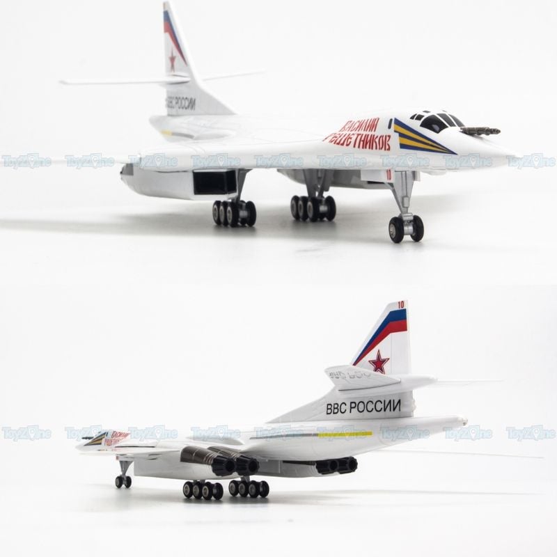 Mô hình máy bay ném bom chiến lược Tupolev Tu-160M2 Blackjack 1:144 NUOTIE