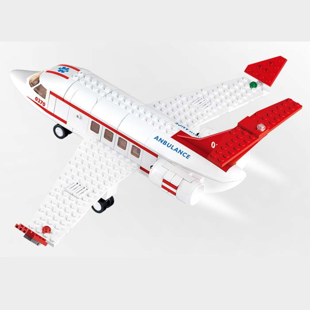 Bộ lắp ráp mô hình Máy Bay Vận Chuyển Sluban