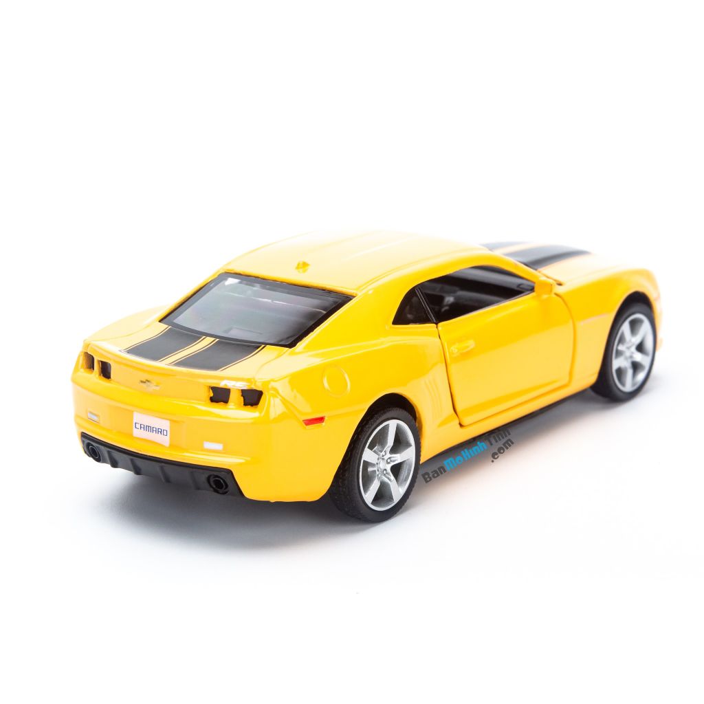 Mô hình xe thể thao Chervolet Camaro Bumblebee Transfomer 1:36 Uni Yellow (2)