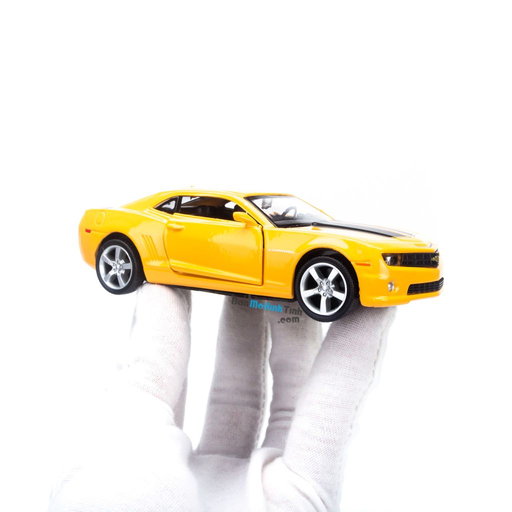 Mô hình xe thể thao Chervolet Camaro Bumblebee Transfomer 1:36 Uni Yellow (5)