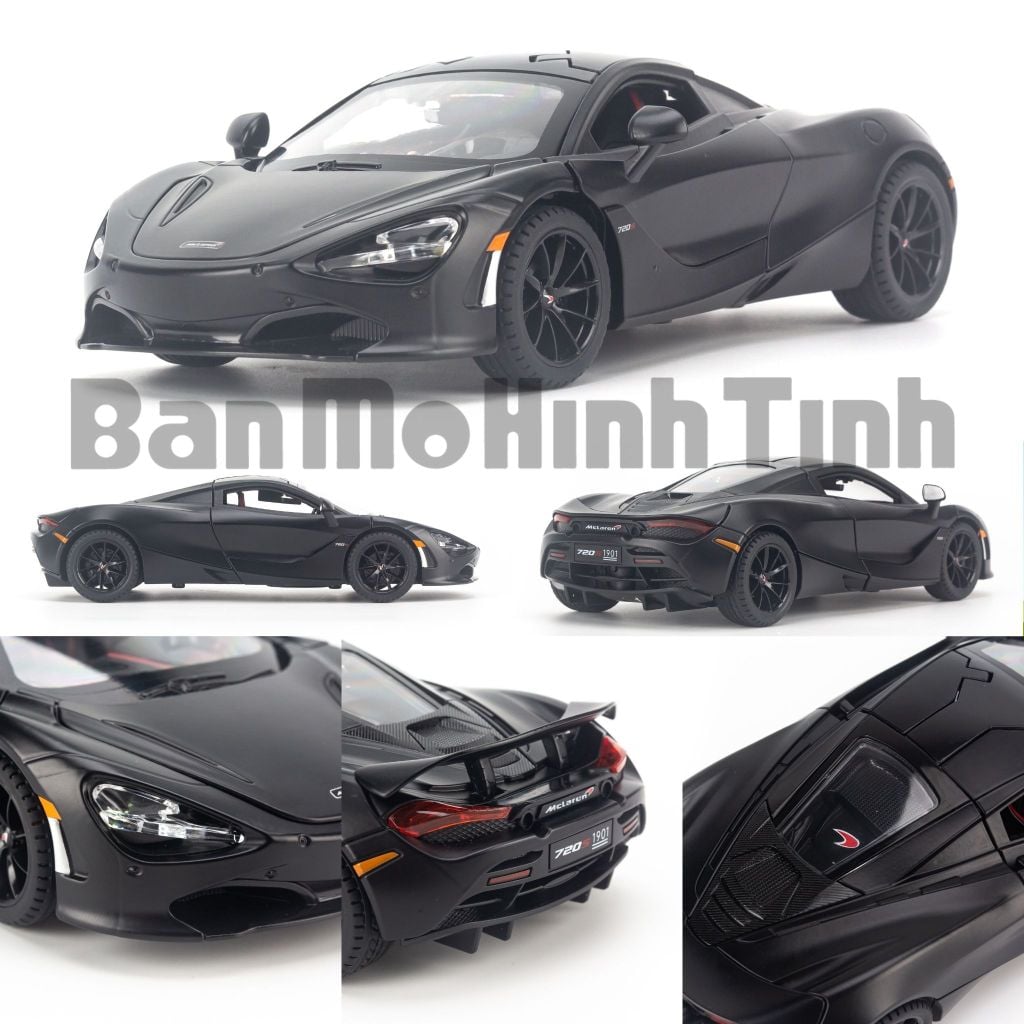Mô hình xe Mclaren 720S 1:24 Jinlifang