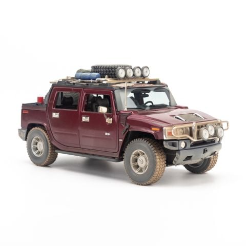 Mô hình xe Hummer H2 Old Version 1:18 Maisto 32129