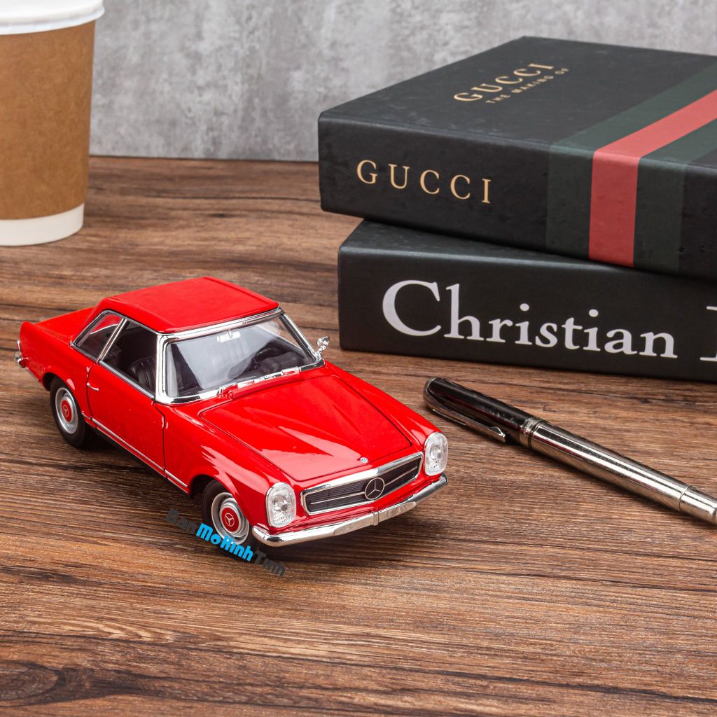 Mô hình xe Mercedes Benz 230SL 1:24 Welly