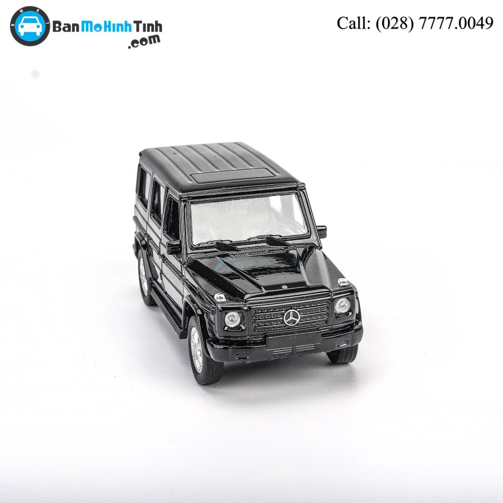 Mô hình xe Mercedes G-Class Black 1:36 Welly MH43689