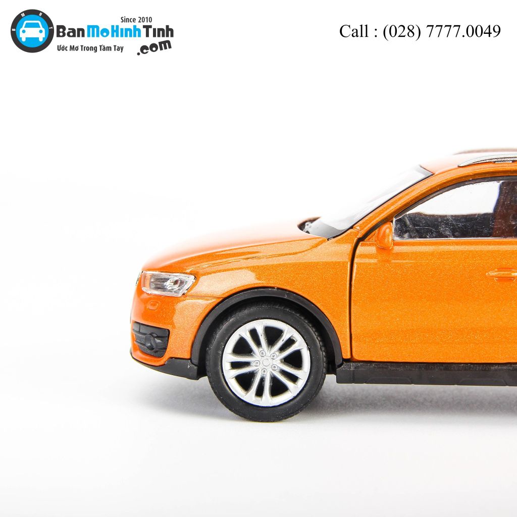 Mô hình xe Audi Q3 1:36 Welly- 43666
