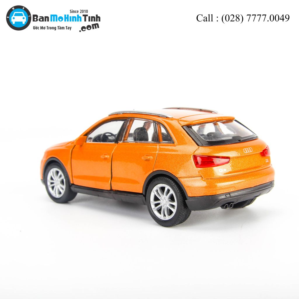 Mô hình xe Audi Q3 1:36 Welly- 43666
