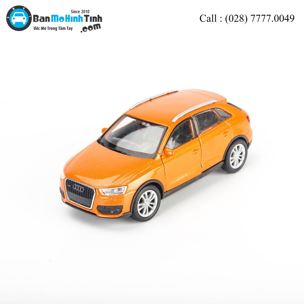 Mô hình xe Audi Q3 1:36 Welly- 43666