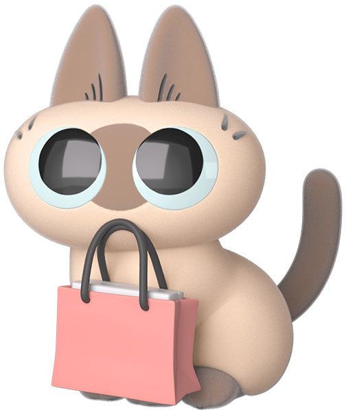 Mô hình đồ chơi Blind box Siamese Azukisan's Daily Life 2 Series - NOBEKO