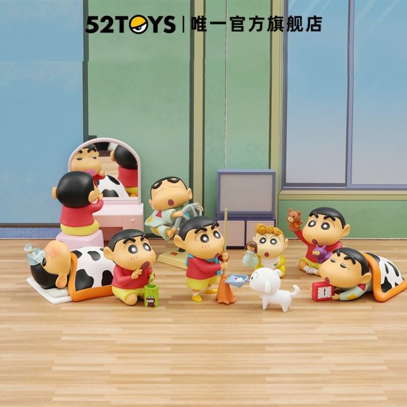 Mô hình Blind box Crayon Shin-chan Daily Life Series 1 ( Cuộc Sống Hằng Ngày ) 52TOYS