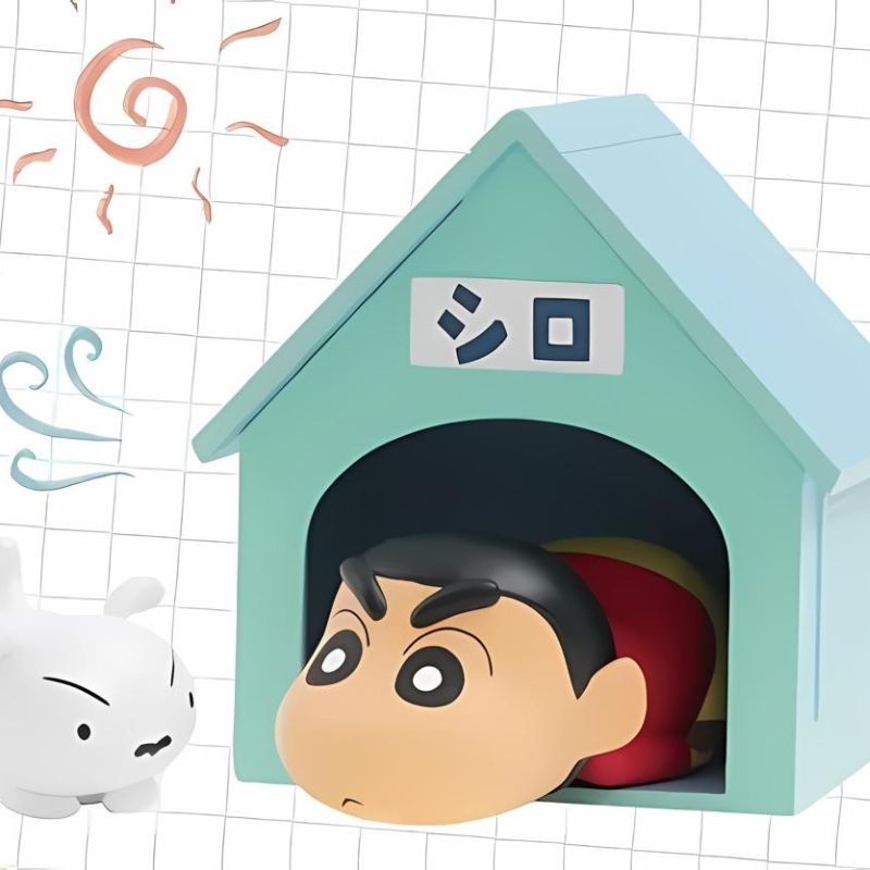 Mô hình Blind box Crayon Shin-chan Daily Life Series 2 ( Kỳ Nghỉ Của Shin ) 52Toys