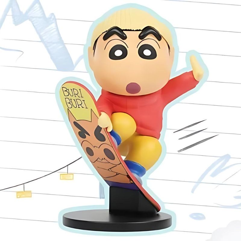 Mô hình Blind box Crayon Shin-chan Daily Life Series 2 ( Kỳ Nghỉ Của Shin ) 52Toys