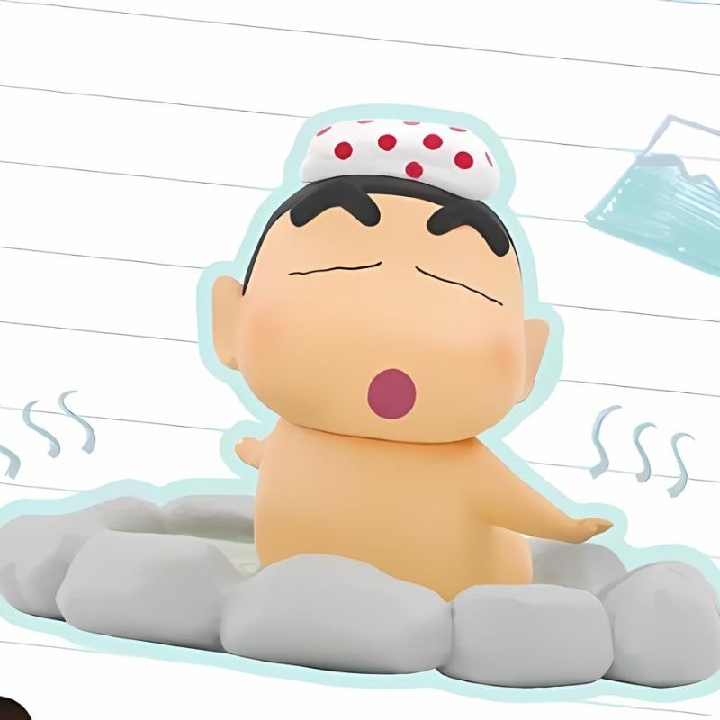 Mô hình Blind box Crayon Shin-chan Daily Life Series 2 ( Kỳ Nghỉ Của Shin ) 52Toys