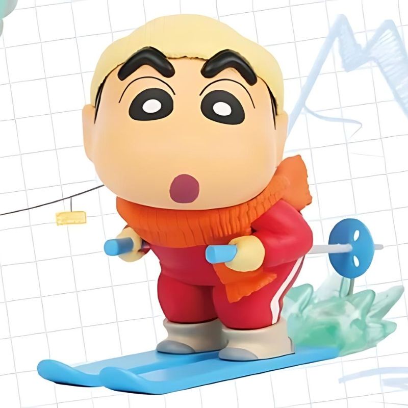 Mô hình Blind box Crayon Shin-chan Daily Life Series 2 ( Kỳ Nghỉ Của Shin ) 52Toys