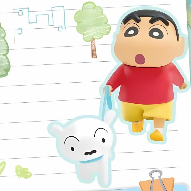 Mô hình Blind box Crayon Shin-chan Daily Life Series 2 ( Kỳ Nghỉ Của Shin ) 52Toys