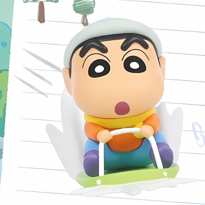 Mô hình Blind box Crayon Shin-chan Daily Life Series 2 ( Kỳ Nghỉ Của Shin ) 52Toys