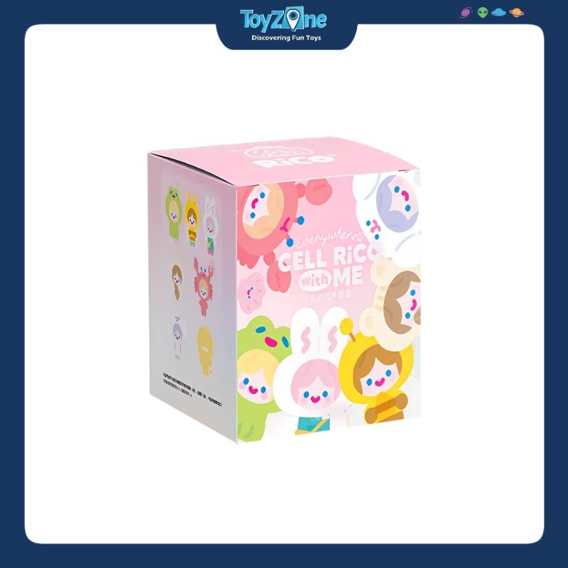 Mô hình Blind box Gấu bông Cell Rico Happy Fluffy FINDING UNICORN
