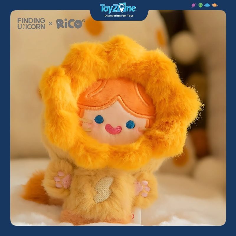 Mô hình Blind box Gấu bông Cell Rico Happy Fluffy FINDING UNICORN