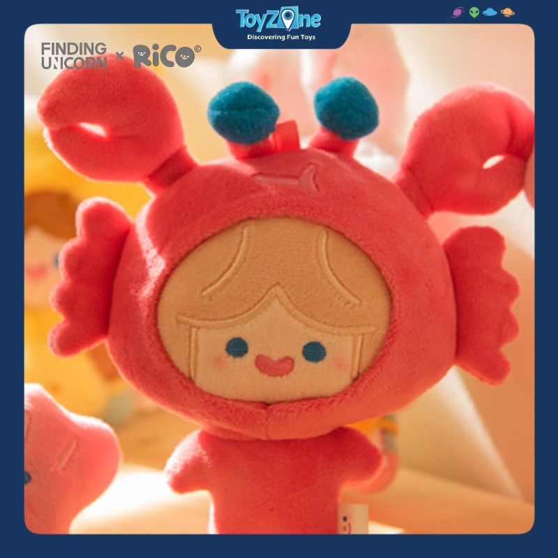 Mô hình Blind box Gấu bông Cell Rico Happy Fluffy FINDING UNICORN