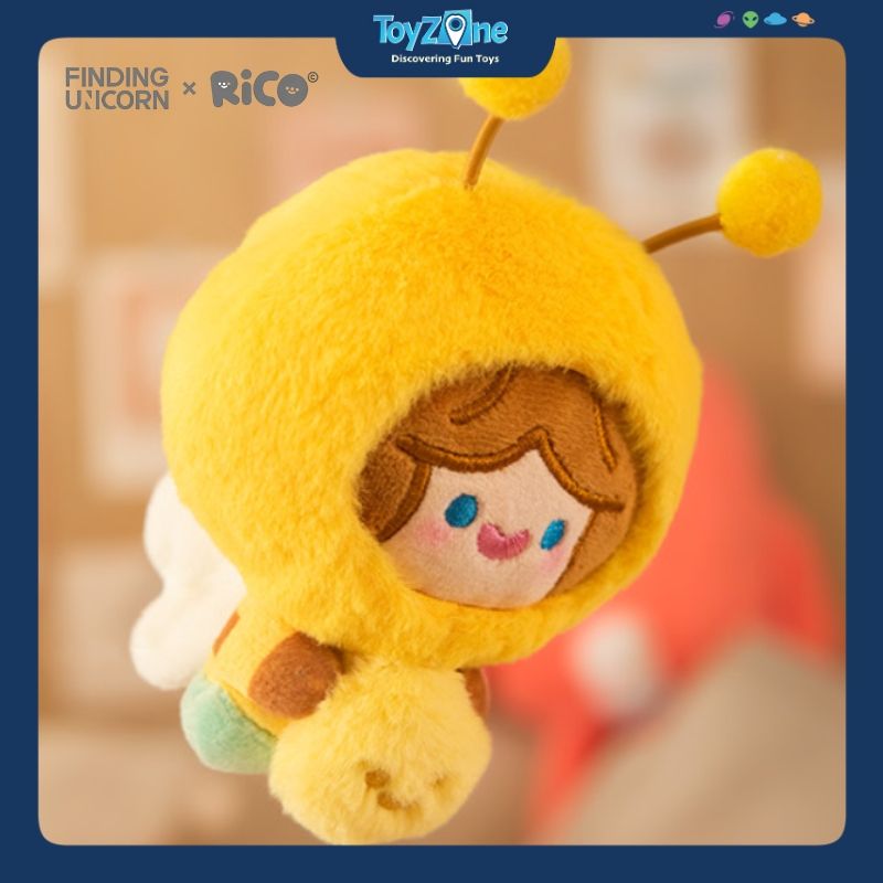 Mô hình Blind box Gấu bông Cell Rico Happy Fluffy FINDING UNICORN