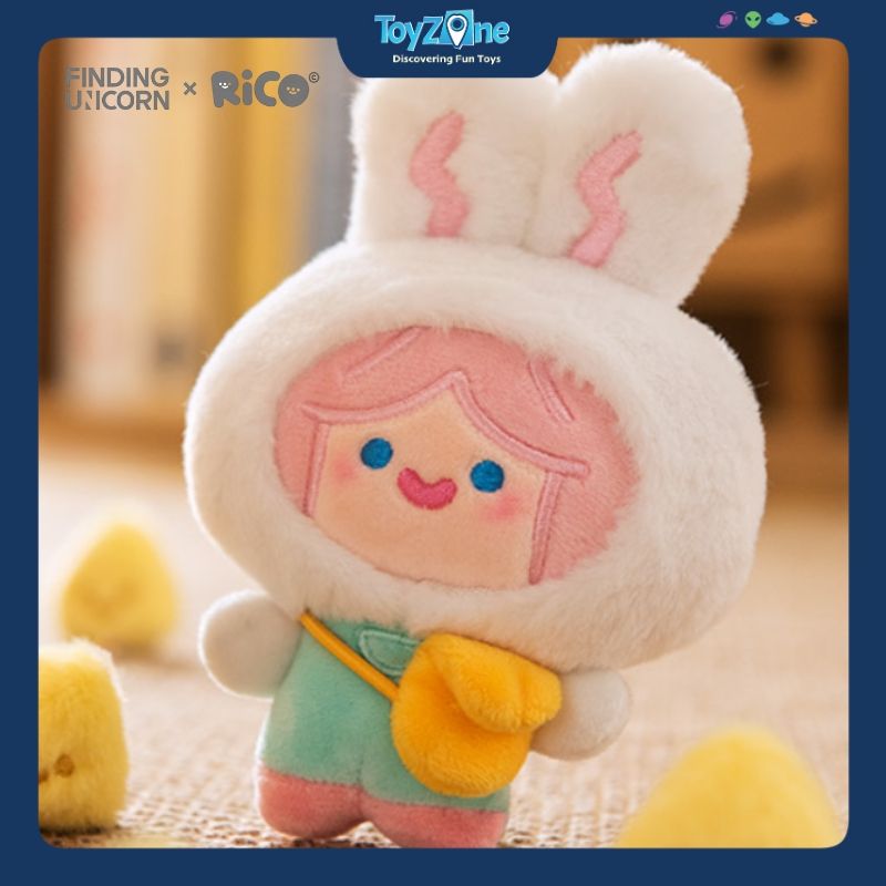 Mô hình Blind box Gấu bông Cell Rico Happy Fluffy FINDING UNICORN